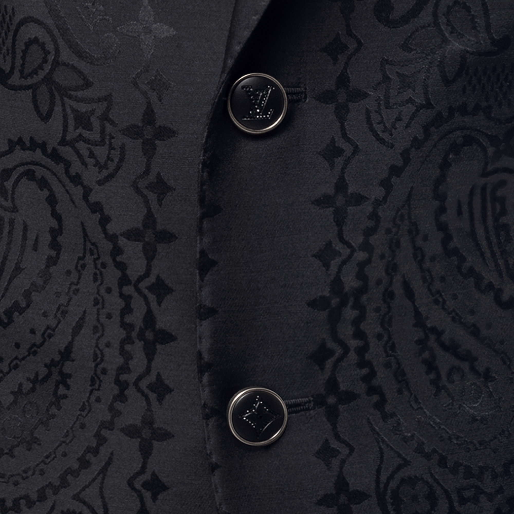 Chaqueta Pont Neuf satinada de botonadura sencilla  Hombre Prêt-à-Porter Americanas y chaquetas | LOUIS VUITTON (Zoom de producto)